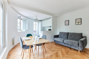 BnBNook - Bright 1BR Near Montmartre & Sacre-Cœur